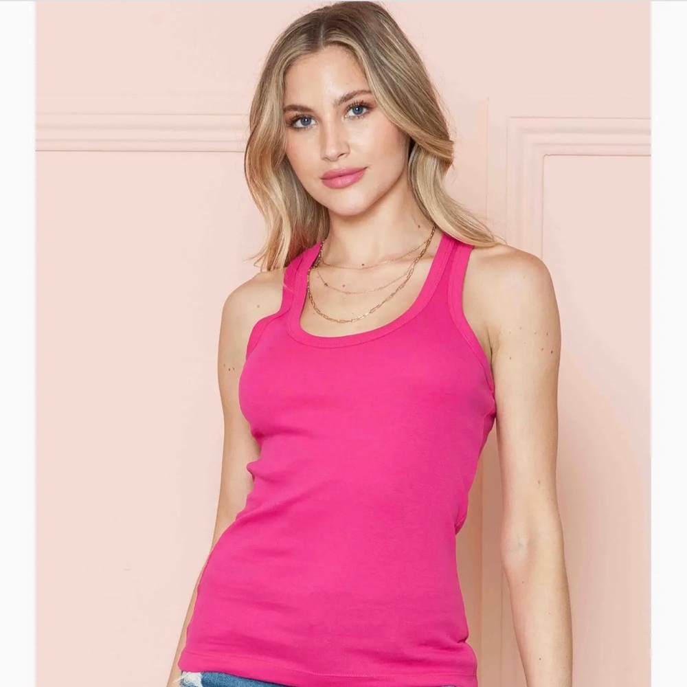 Women's Pink Tank Top